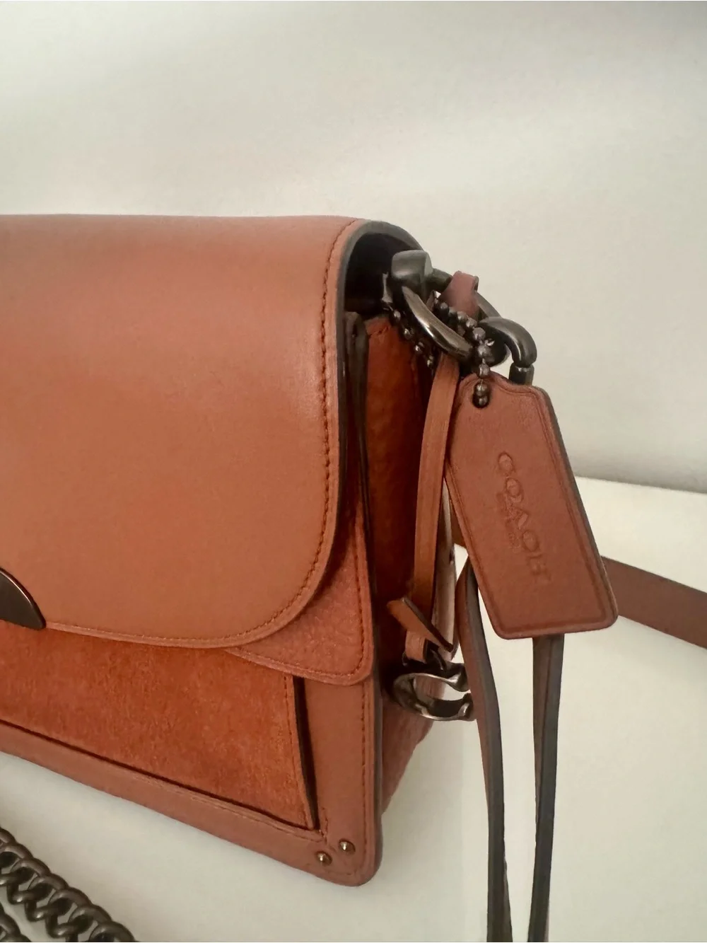 Coach smooth leather